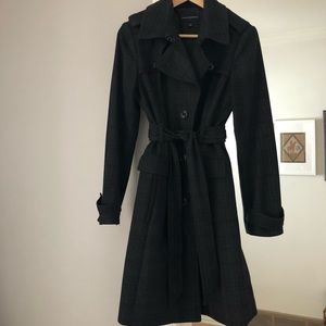 Banana Republic wool trench coat